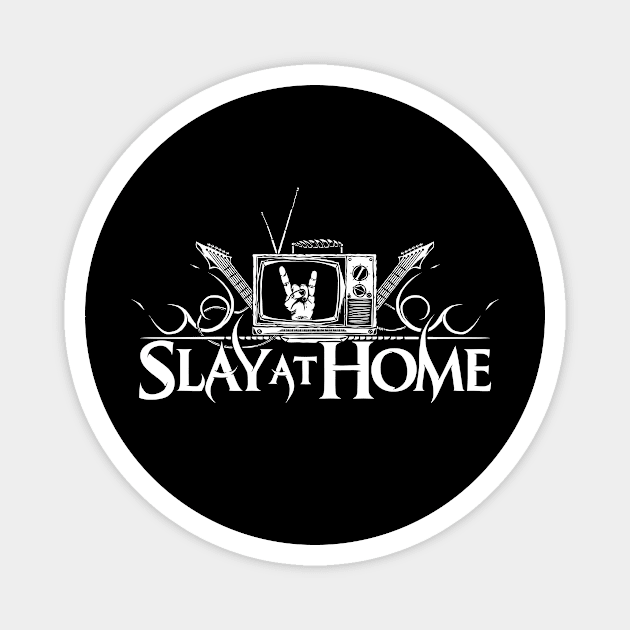 Slay At Home Big Logo Magnet by Slay At Home Festival 